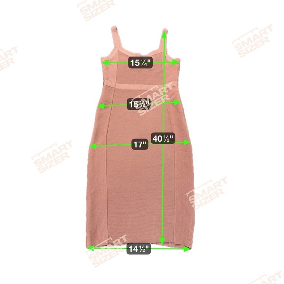 BARDOT Katy Bodycon Chestnut Brown Knit Dress Size 8 Medium - Picture 7 of 11